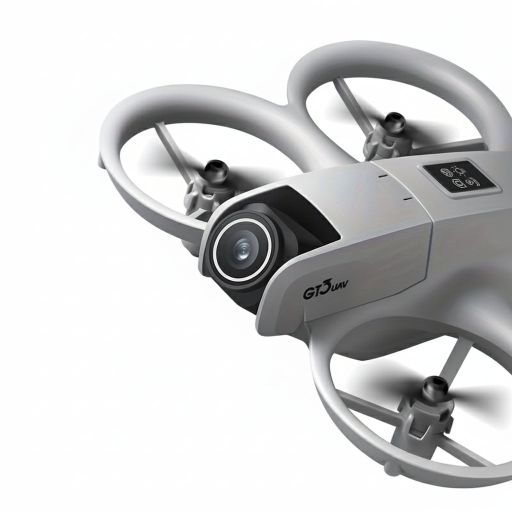 Mini Dual-Camera Drone – GT3 4K Panoramic Photography, Obstacle Avoidance, Lightweight Design with Rechargeable Battery