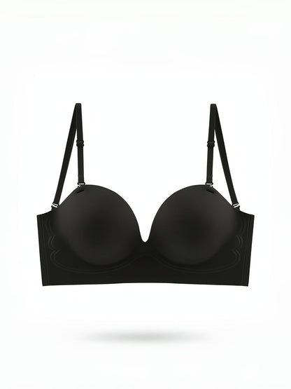 U-Shaped Backless Push-Up Bra – Seamless Summer Lingerie Enhancing Small Busts with Natural Lift and Comfort