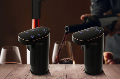 Electric Wine Dispenser & Smart Aerator – USB-Rechargeable Automatic Decanter with Precise Flow Control for Perfectly Oxygenated Wine from Any Bottle
