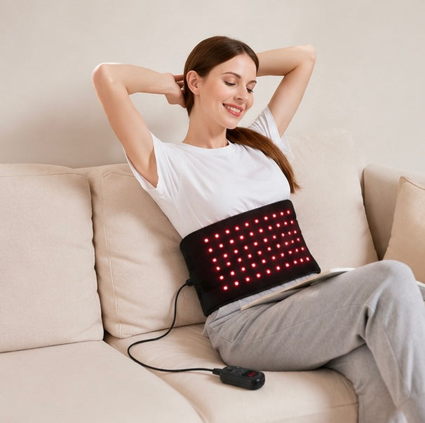 Red Light Therapy Pad - Portable Infrared LED Device for Body Recovery, Comfort and Wellness Support