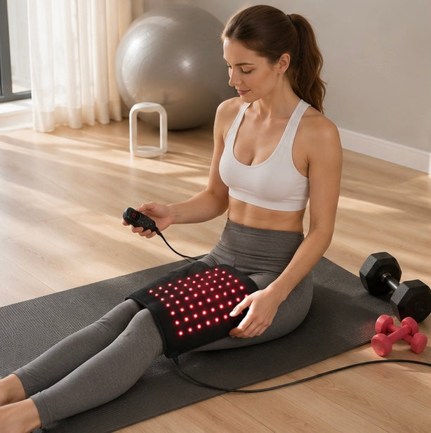 Red Light Therapy Pad - Portable Infrared LED Device for Body Recovery, Comfort and Wellness Support
