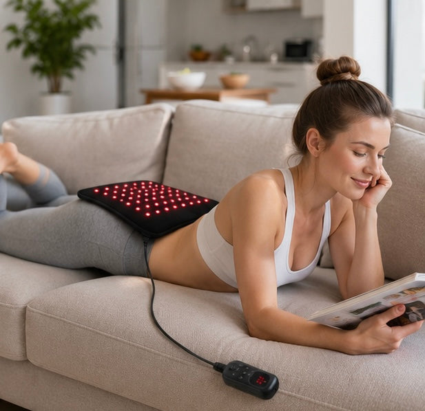 Red Light Therapy Pad - Portable Infrared LED Device for Body Recovery, Comfort and Wellness Support