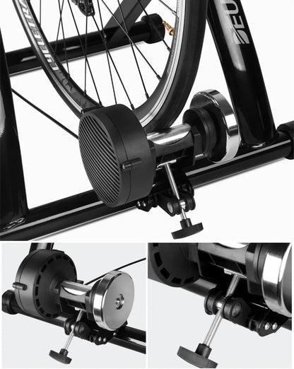 Indoor Magnetic Resistance Cycling Trainer – 6-Speed Bicycle Roller for Home Training & Fitness Workouts