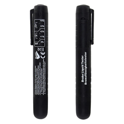 Automotive Brake Fluid Tester Pen – LED Indicator Tool for Accurate Car Brake Oil Diagnostics, Maintenance, and Safety Monitoring