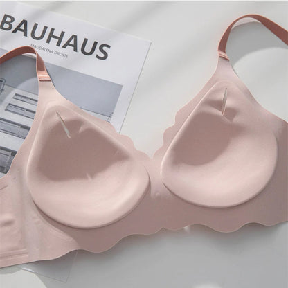 Seamless Sports Bra for Women – Lightweight Rims-Free Design with Gentle Breast Lift, Ideal for Small Bust and Everyday Underwear Comfort