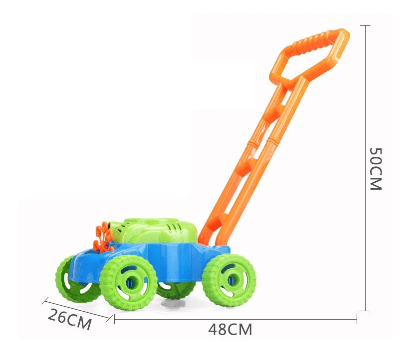 Outdoor Bubble Tank Car Toy – Motorized Bubble Blowing Trolley for Kids, Summer Play, Garden Fun & Gift Idea