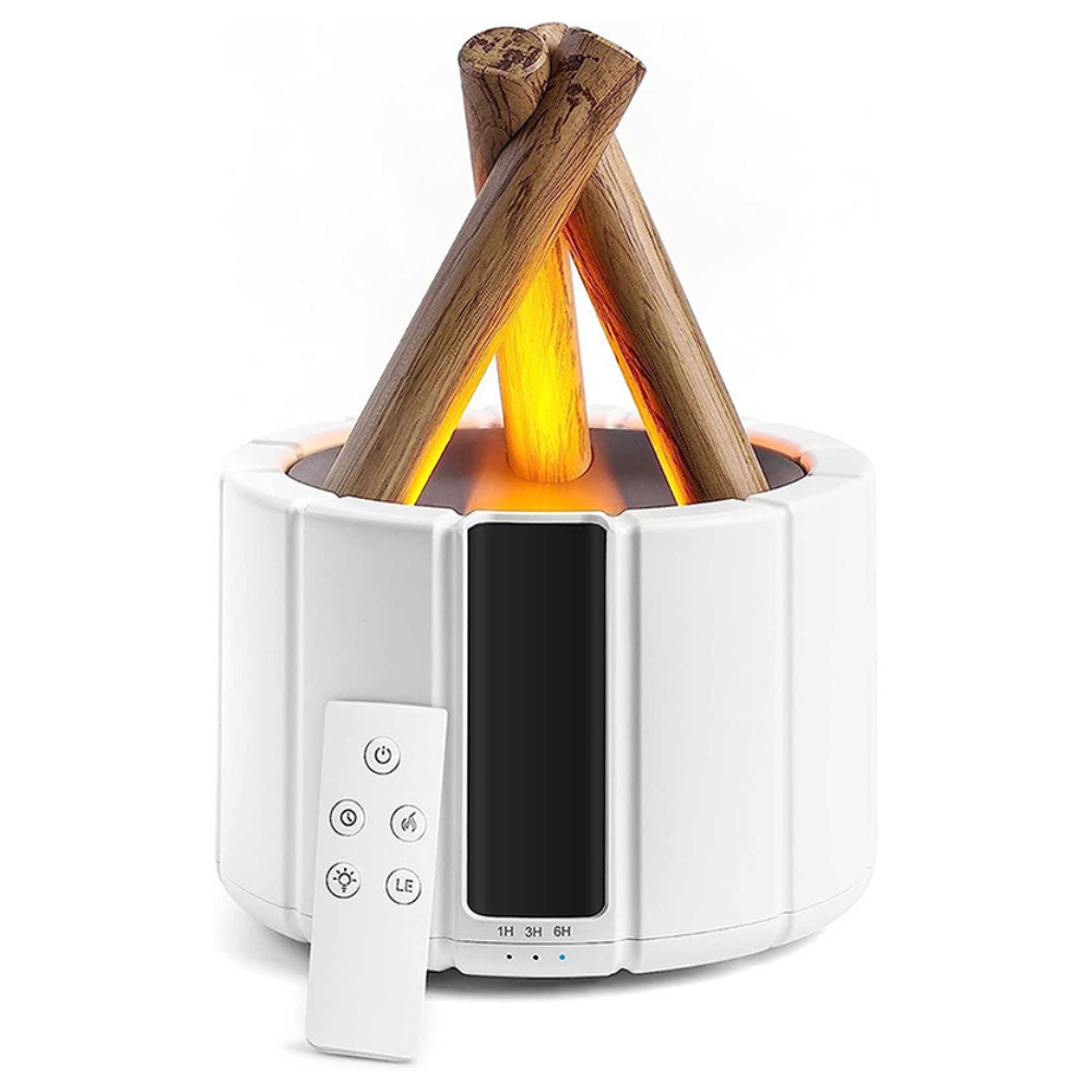 Simulated Campfire Flame Humidifier – Aromatherapy Essential Oil Diffuser