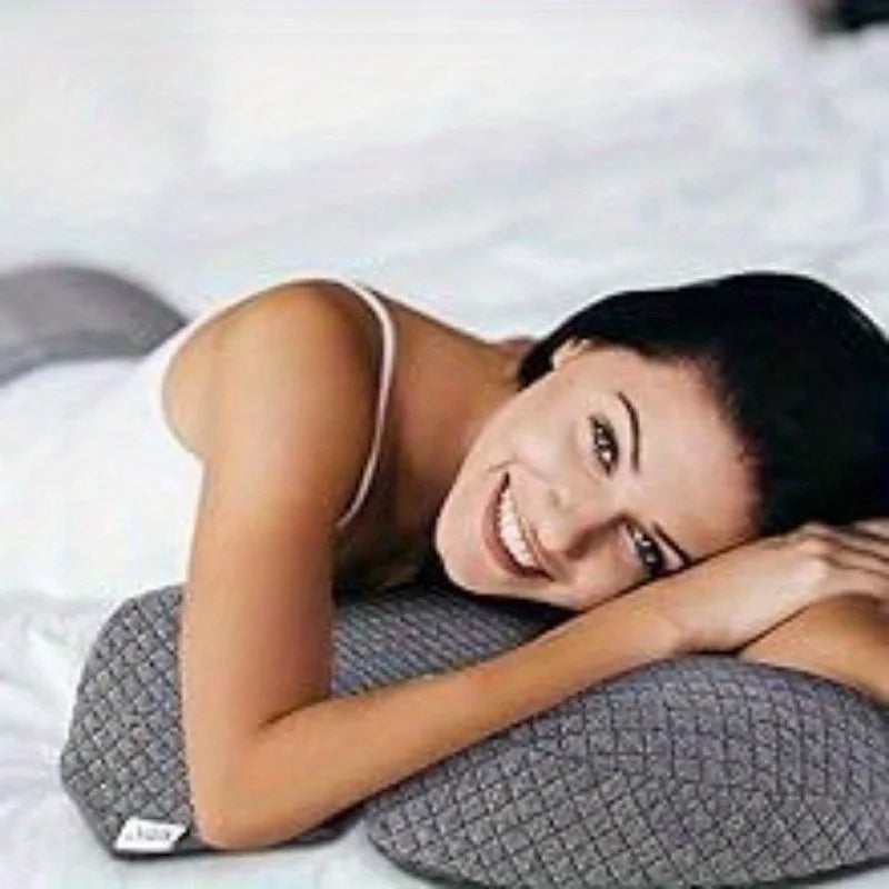 Ergonomic Contoured Memory Foam Neck Pillow – Orthopedic Support for Deep Sleep