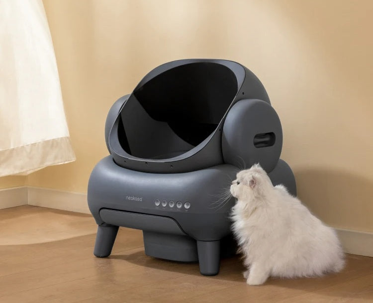 Automatic Cat Litter Box – Smart Self-Cleaning Open Cat Toilet System with Odor Control, Designed for Clean, Effortless Pet Care