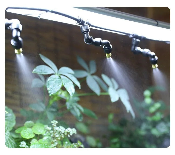 Rainforest Misting System - WiFi-Controlled Humidifier for Terrarium, Garden or Reptile Care with Auto Mist & Timer Kit
