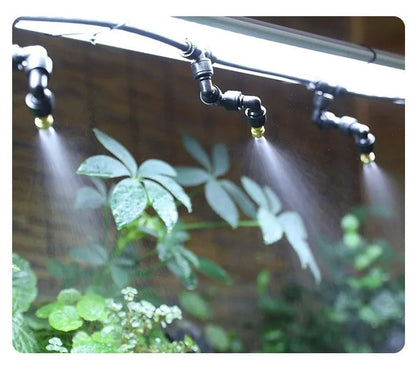 Rainforest Misting System - WiFi-Controlled Humidifier for Terrarium, Garden or Reptile Care with Auto Mist & Timer Kit