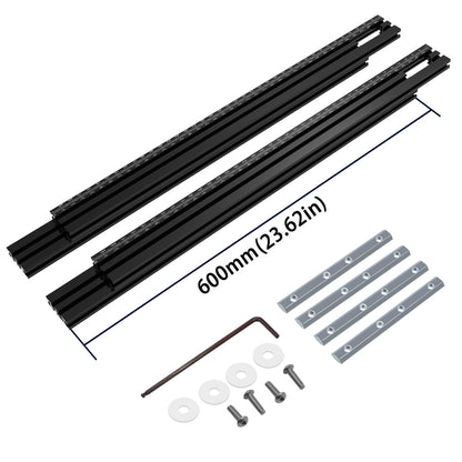 Adjustable Engraving Guide Rail Bracket – Trimming Machine Milling & Groove Tool for Precise Woodworking, Routing, and DIY Projects