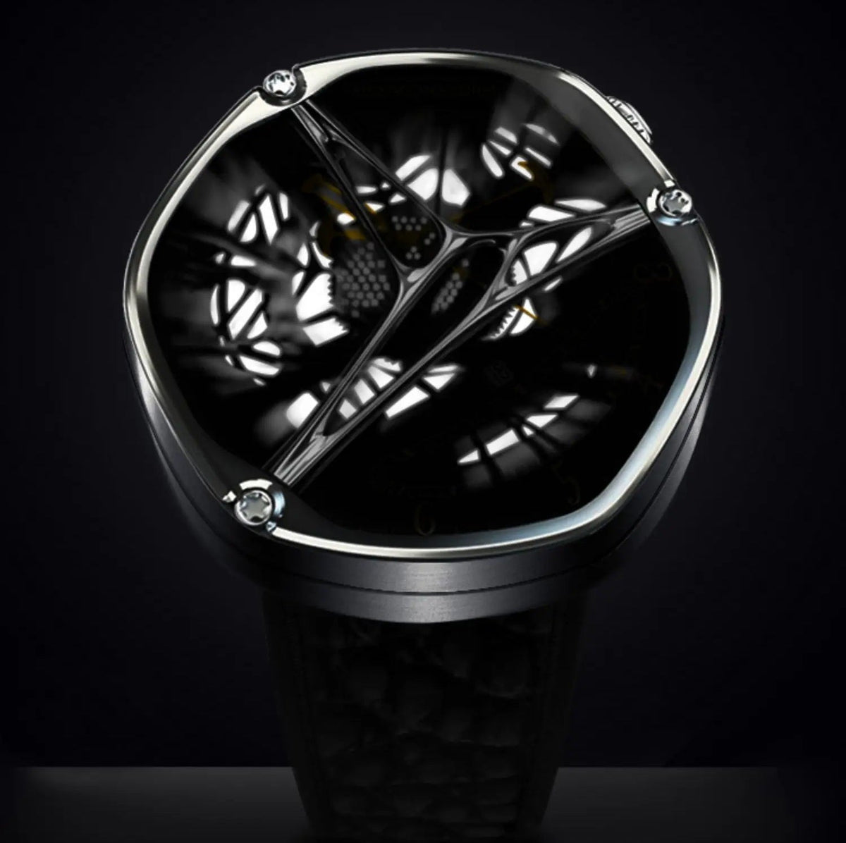 Watch Concept Female Boys Trend - Hollow Design Premium Non-Mechanical Watch for Men, Unique Stylish Timepiece for Daily Wear
