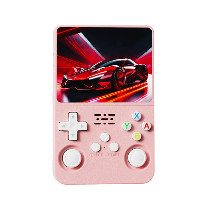 Retro Handheld Game Console - Portable 3.5 Inch IPS Screen Gaming Device with 64GB Storage, Classic Gaming Experience