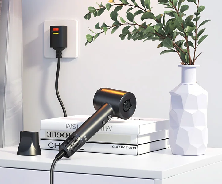 Leafless Hair Dryer – 110,000 RPM High-Speed Negative Ion Quick-Dry Technology