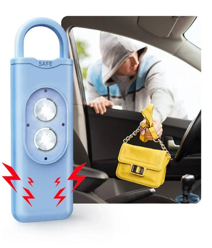 Personal Safety Alarm Keychain – Loud Self-Defense Siren with LED Light for Women, Girls & Children, Emergency Anti-Wolf Alert