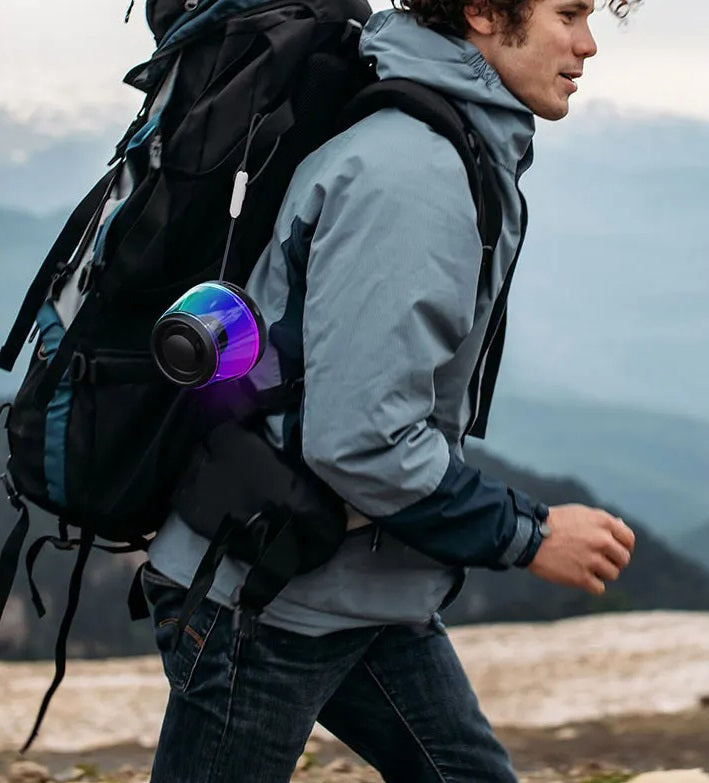 Magnetic Bluetooth Speaker & Phone Holder – Portable 2-in-1 Grip with 360° Smart Sound