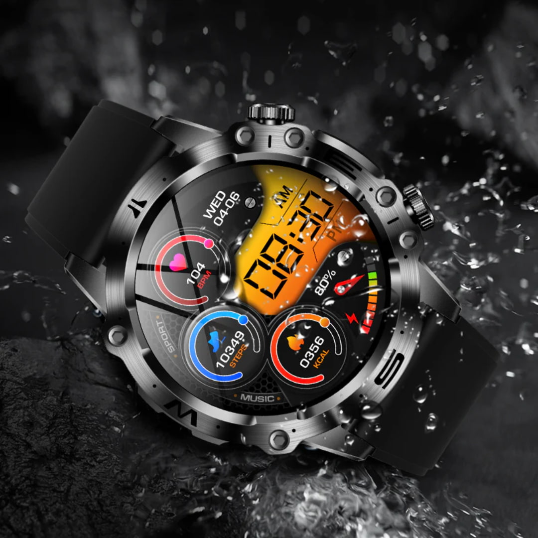 High-end ECG/EKG blood sugar health HD sports smart watch