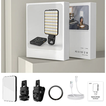 Magnetic LED Selfie Ring Light – Pro Lighting for TikTok, Streaming & iPhone 16/15/14