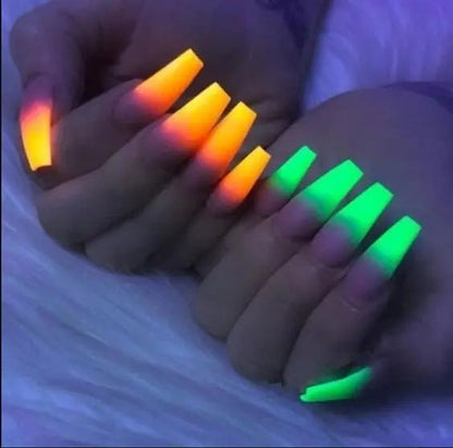Long-Lasting Luminous Nail Dust - 50G Glow Phosphor Glitter for Nail & Resin Art