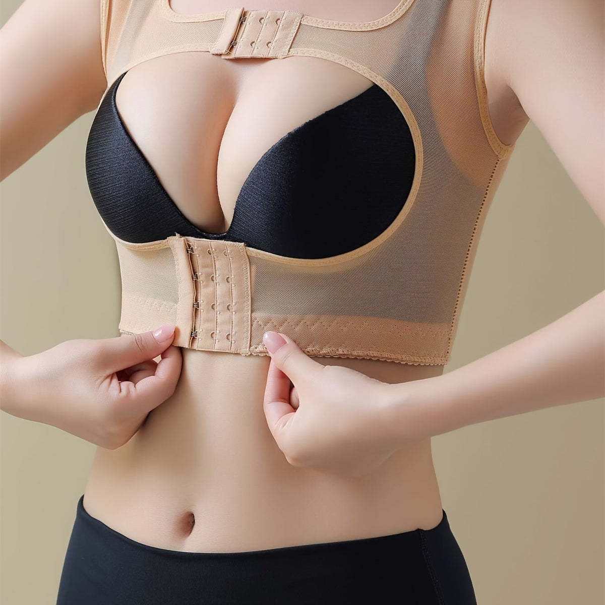 Anti-Sagging Chest Brace Shapewear – Posture Corrector Top for Women to Support Bust, Prevent Hunchback, and Improve Alignment