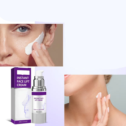 Facial Lifting Cream with Collagen, Retinol, and Hyaluronic Acid – Instant Firming, Tightening, Moisturizing Anti-Aging Cream for Smooth Skin Appearance