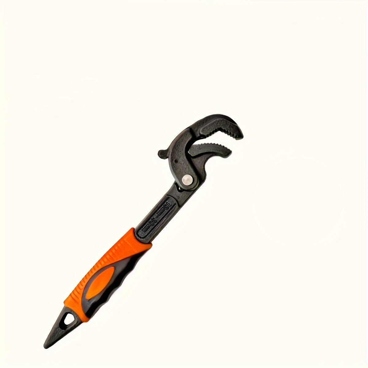Dual-Handled  Universal Wrench – Quick Grip Pipe Spanner with Auto-Locking Jaws, High Carbon Steel
