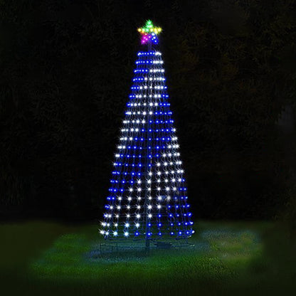 Multicolor LED Animated Lightshow Christmas Tree For Outdoor