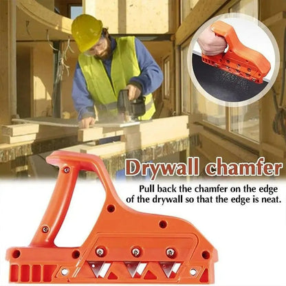 Plasterboard Edge Chamfer Plane Tool - Gypsum Board Hand Edge Planer