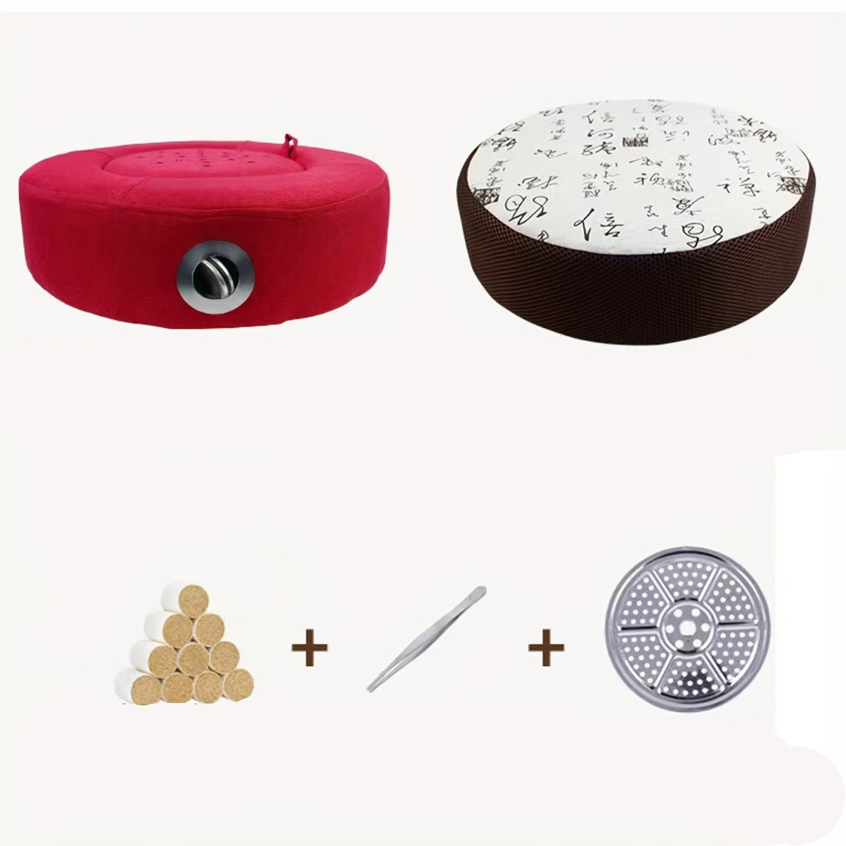 Portable Acupressure Seat Cushion – Non-Electric Personal Acupuncture Therapy Pad with Carry Handle, Improves Circulation and Relieves Muscle Tension