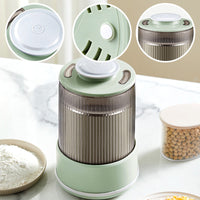 Multifunctional two-tier flour mill