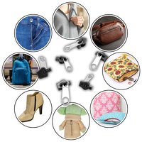 Clip-on slider to replace zippers