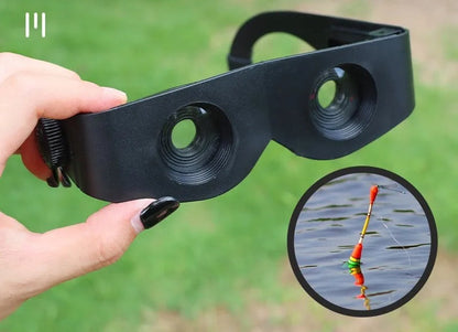 High-Magnification Fishing Telescope Glasses – Portable Outdoor Night Vision Goggles with Clear HD View, Lightweight Wearable Design for Fishing, Camping, and Low-Light Conditions