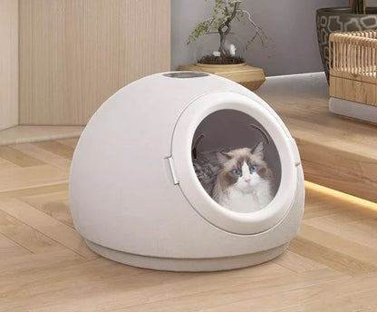 Automatic Home Pet Drying Box – Dog and Cat Bath Dryer with Constant Temperature, Hair Disinfection, and Winter-Summer All-Season Kennel Dryer