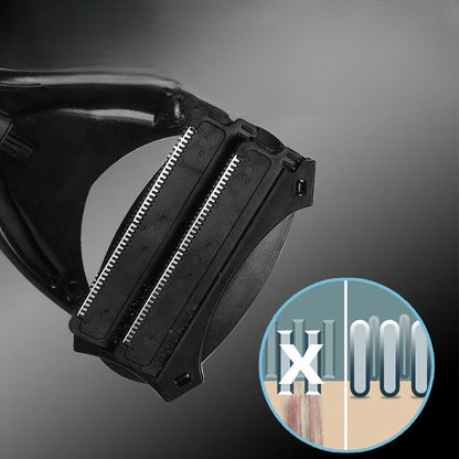 Men’s Painless Back Shaver with Foldable Handle – Portable Hair Remover for Back, Face, and Body Grooming with Comfortable Epilation and Easy Reach