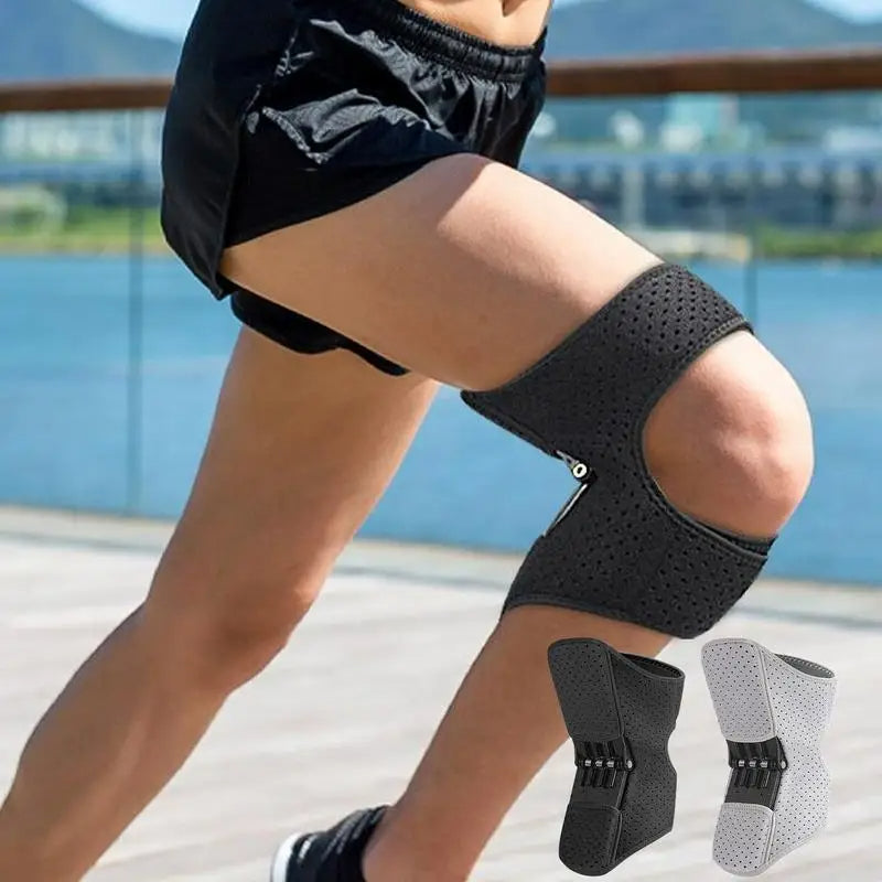 Joint Support Knee Pads with Spring Force – Breathable Non-Slip Knee Booster for Powerful Rebound, Lift, and Everyday Joint Care Protection