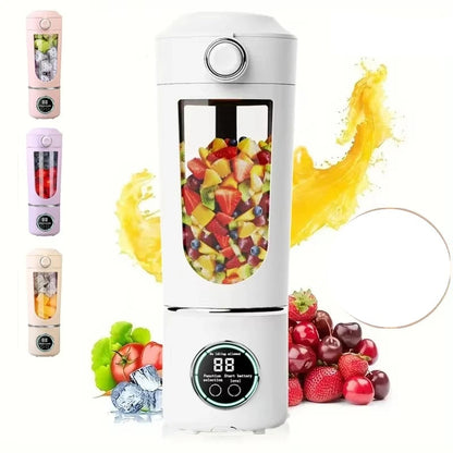 Portable Juice Blender Bottle – 700ML Durable 2-in-1 Smoothie Maker with Steel Blades for Shakes and On-the-Go Energy