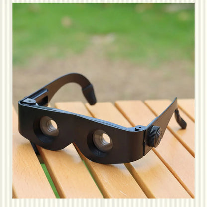 High-Magnification Fishing Telescope Glasses – Portable Outdoor Night Vision Goggles with Clear HD View, Lightweight Wearable Design for Fishing, Camping, and Low-Light Conditions
