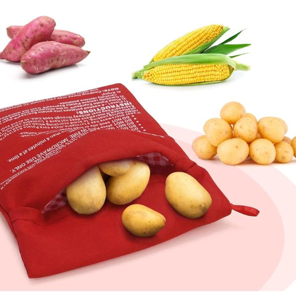 Microwave Potato Bag – Quick & Reusable Baked Potato Cooker