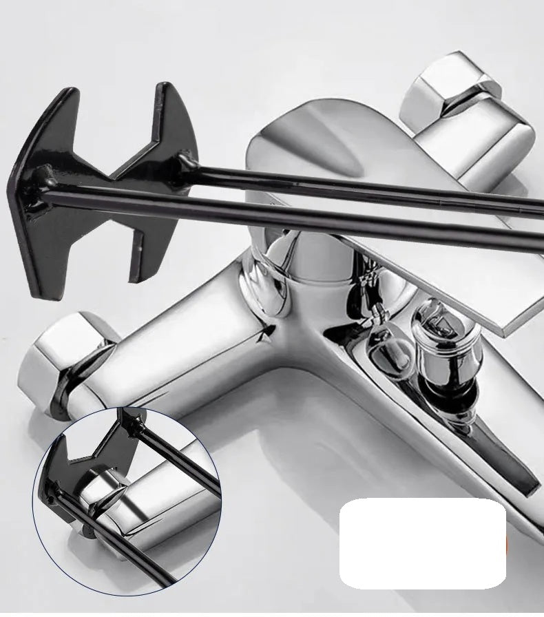 Multi-Purpose Plumbing Wrench Set – Four-Claw Hexagon Sink Faucet Wrench & Repair Tool for Household Pipe Fixes