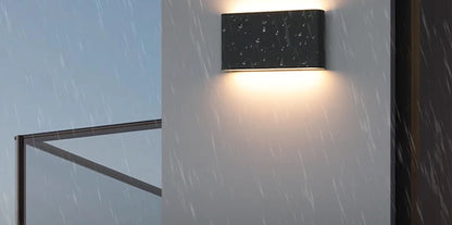 Waterproof LED Wall Light 6W/12W – IP65 Modern Aluminum Up Down Outdoor Indoor Fixture for Patio, Garden, or House Decor