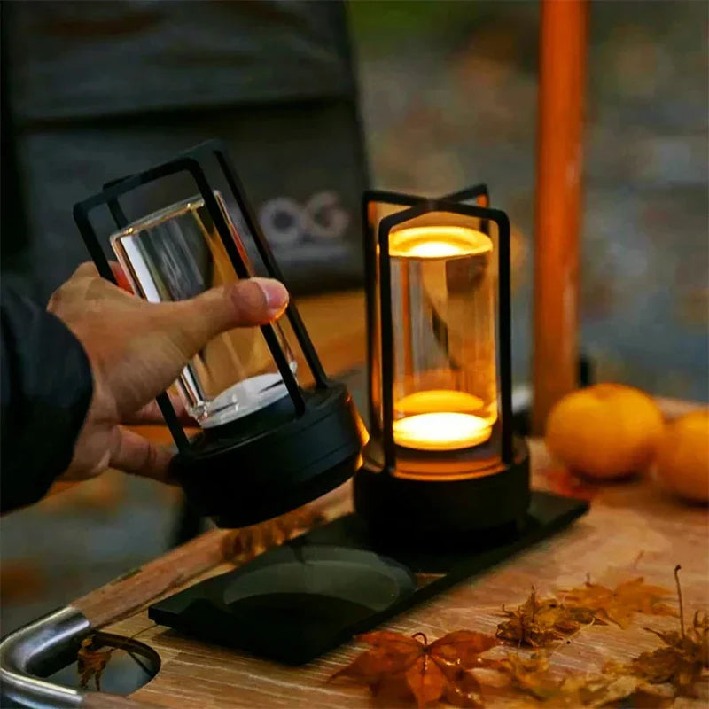 Modern Wireless Nordic Table And Nightstand Lamp With Touch Control
