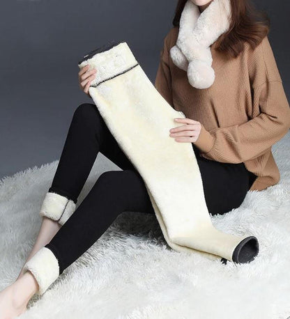 Women's fleece winter leggings