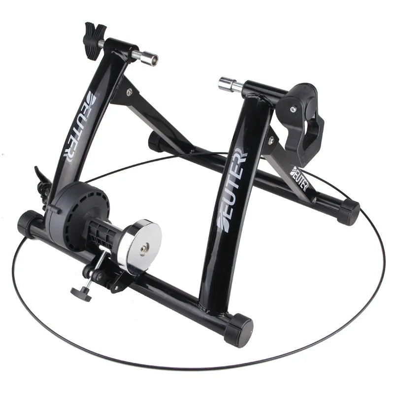 Indoor Magnetic Resistance Cycling Trainer – 6-Speed Bicycle Roller for Home Training & Fitness Workouts