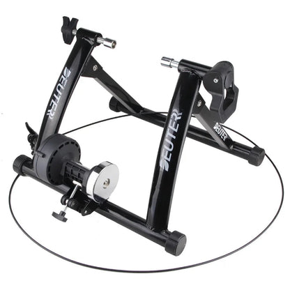 Indoor Magnetic Resistance Cycling Trainer – 6-Speed Bicycle Roller for Home Training & Fitness Workouts