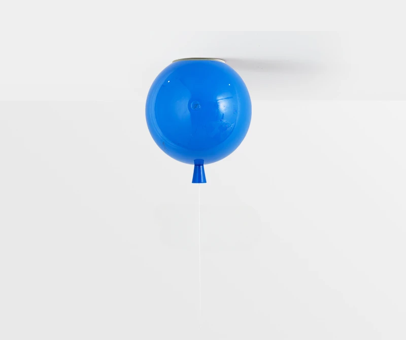 Modern Balloon Ceiling Lamp – LED Acrylic Wall Light for Kids’ Bedroom, Playroom, or Nursery Colorful Lighting Decor