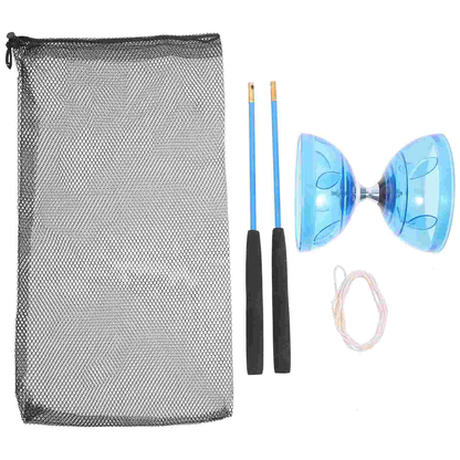 Three-Bearing Diabolo Yoyo Acrobat Toy – High-Performance TPU Juggling Prop for Adults, Circus Skills, Fitness, Coordination, and Showmanship Performance
