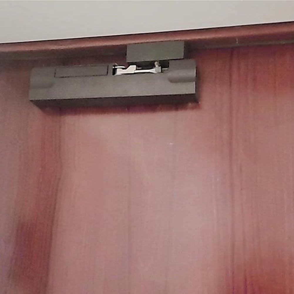 Hydraulic Door Closer Damper – Silent Automatic Closing Buffer for Wooden Doors with Anti-Pinch Protection and Easy External Household Installation