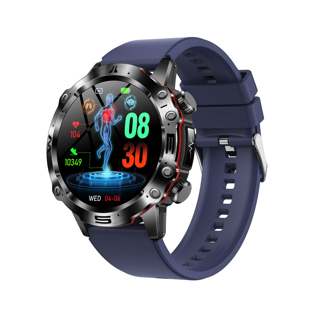 High-end ECG/EKG blood sugar health HD sports smart watch