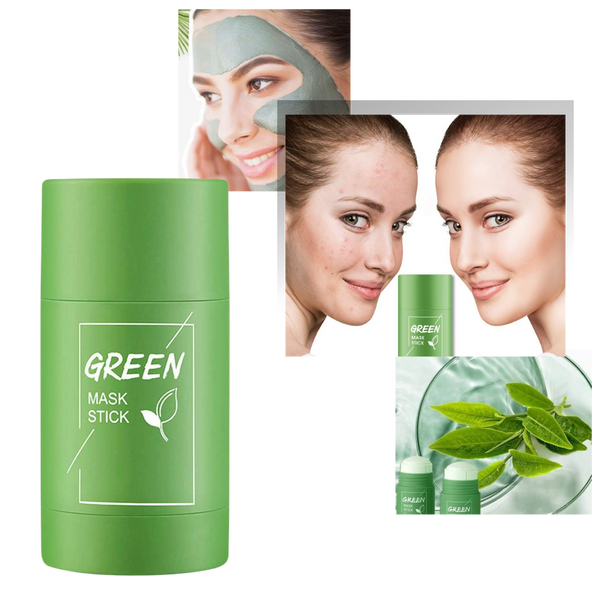 Cleansing and anti-blackhead green tea mask